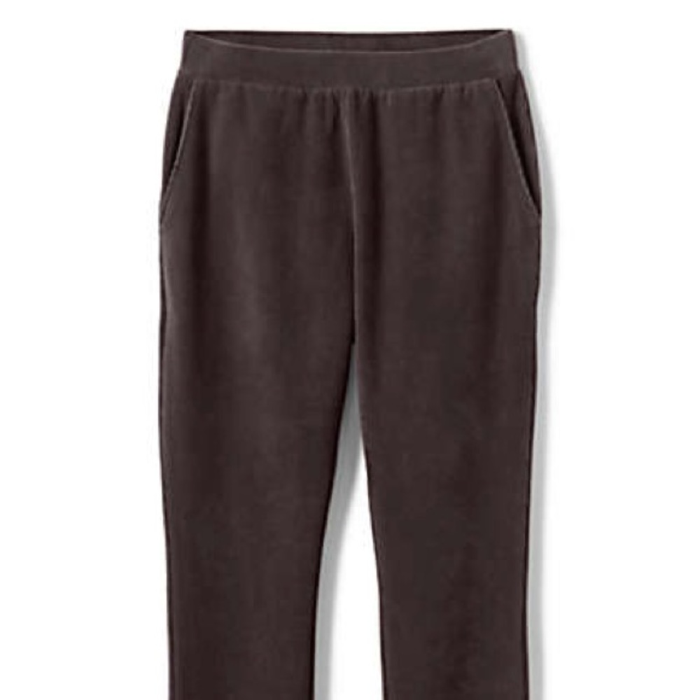 Lands end brown corduroy leggings